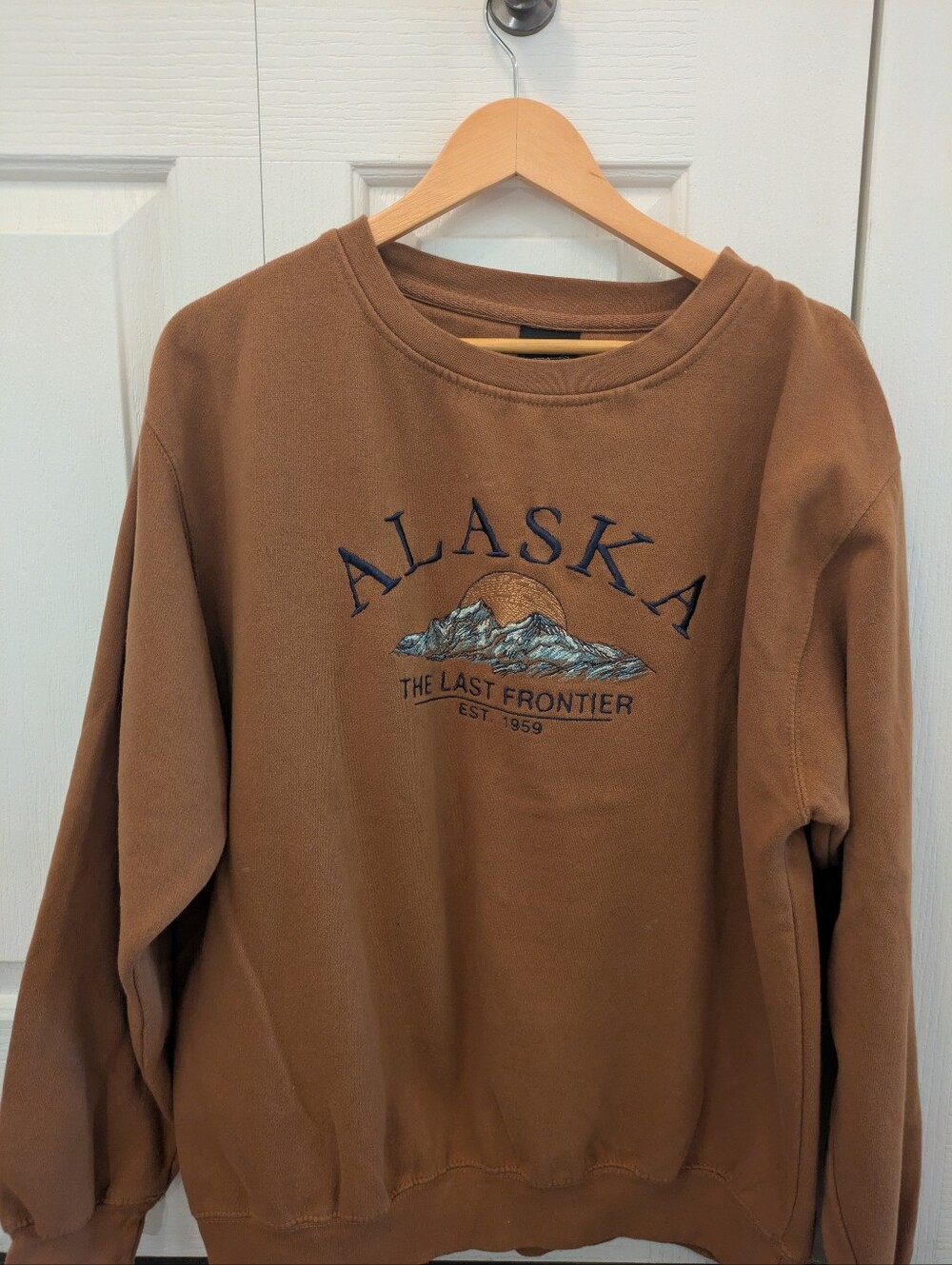 Soft Tan Crewneck Sweatshirt — Tan